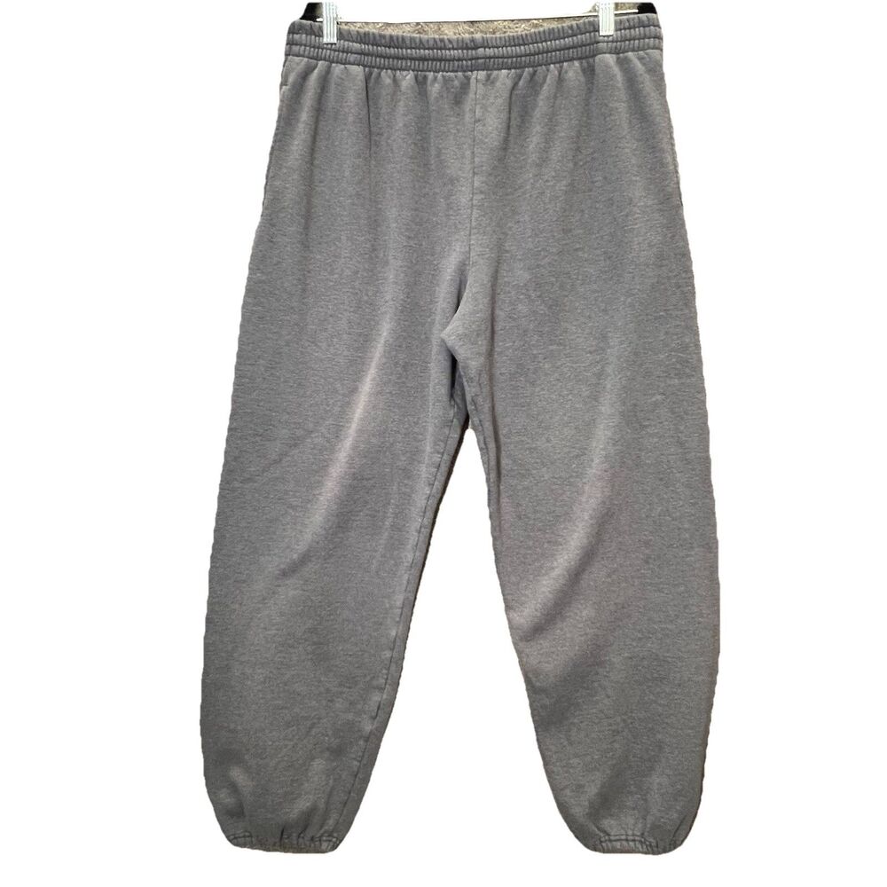 FotL Sweatpants Mens XL Gray Athletic Drawstring Fleece Fruit of the Loom Pants